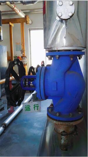 濟南某生物化工客戶現(xiàn)場：蒸汽分汽包各分支管道上的艾瑞波紋管截止閥